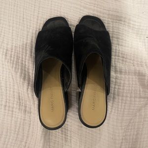 Marc Fisher heeled slides, size 7.5, perfect for work